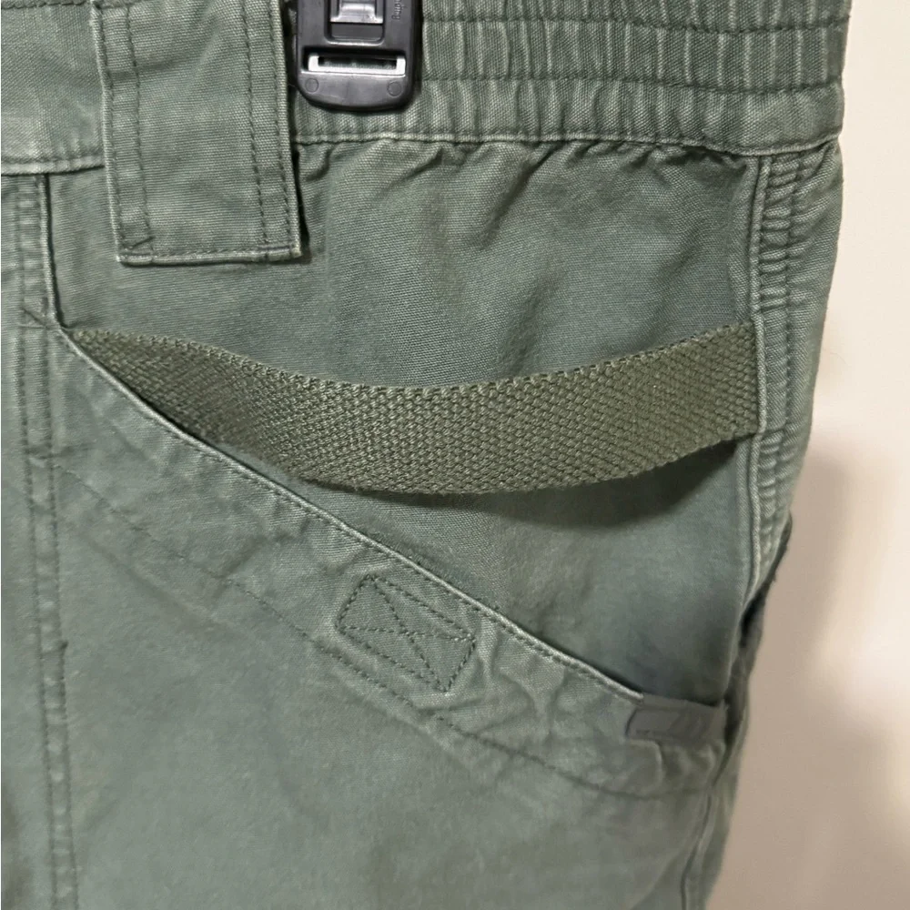 5.11 Tactical Heavy Canvas Cargo Pants Green Work Utility Mens 42x32